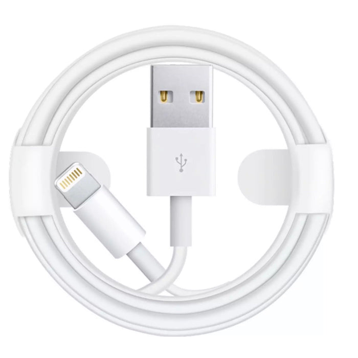 3.3' USB Type A-to-Lightning Charging Cable - White